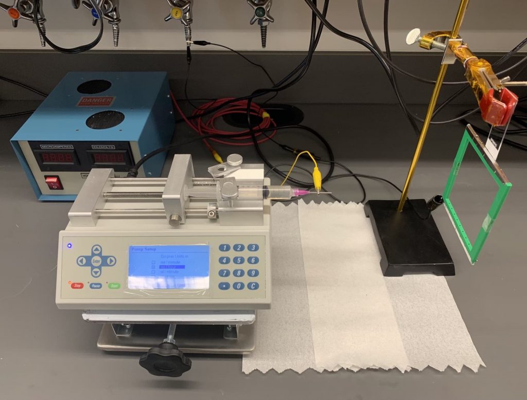 Electrospinning setup - Hsu Group